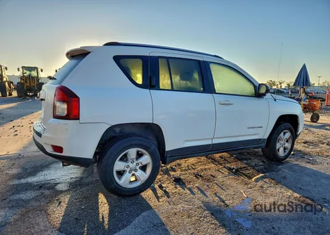 2014 Jeep Compass Sport from USA, damaged, VIN 1C4NJCBA5ED524044
